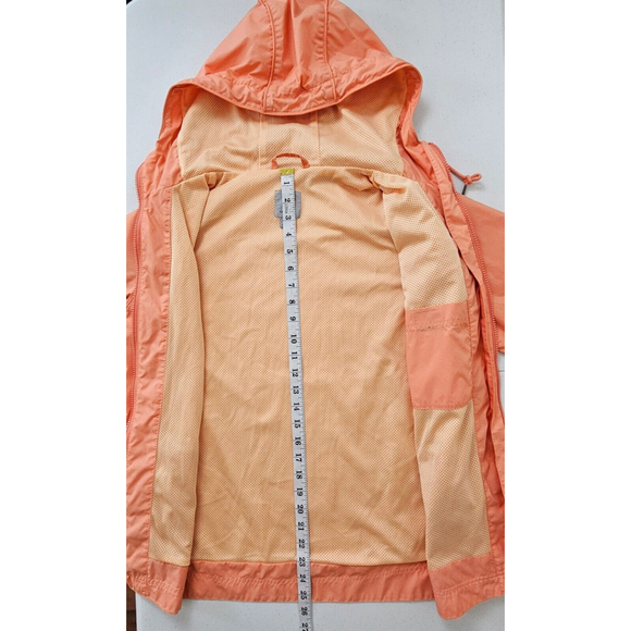 Carhartt Womens Rockford Windbreaker Jacket Rain Coat Coral Full Zip Hooded XS - Picture 6 of 16